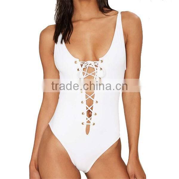 one piece swim suit custom swimwear women OEM