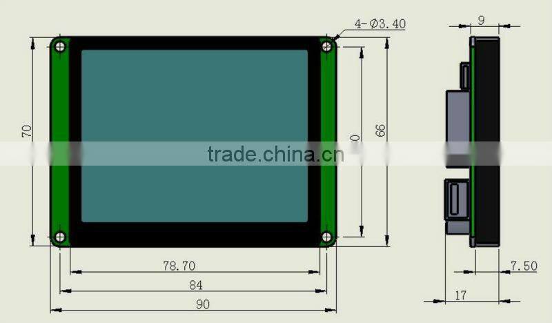 RISTRON 3.5 Inch Industrial Touch Screen