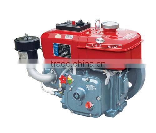 R170A 4hp light weight small pump boat diesel engine