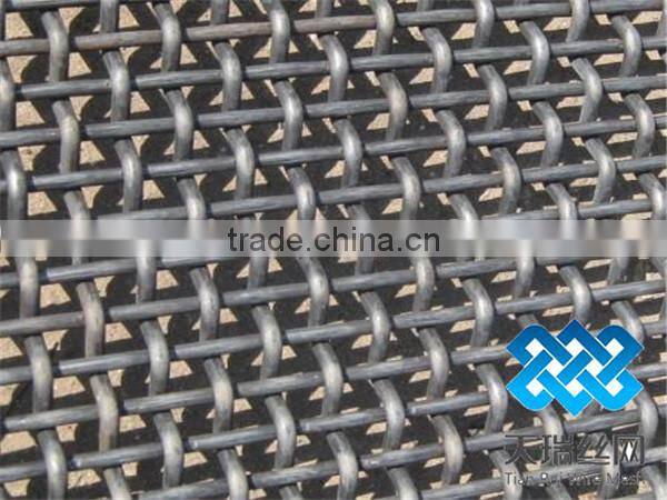 High Manganese Steel Crimped Wire Mesh / Mine Mesh / Vibrating Screen