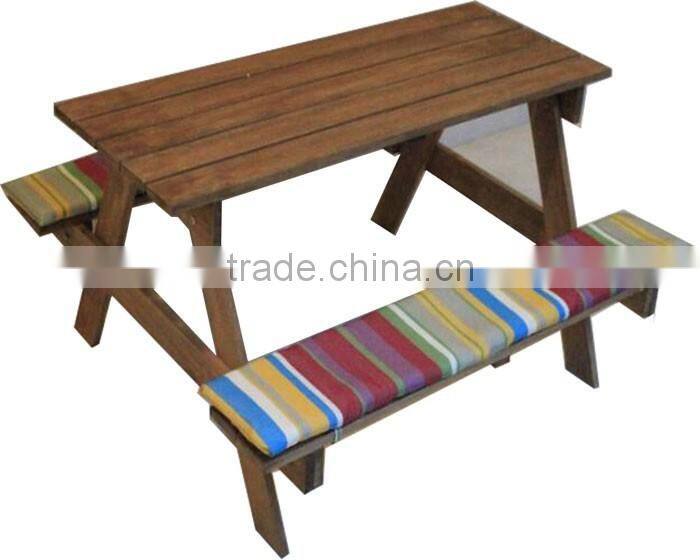 High Quality Outdoor Kids Children Wooden Picnic Table