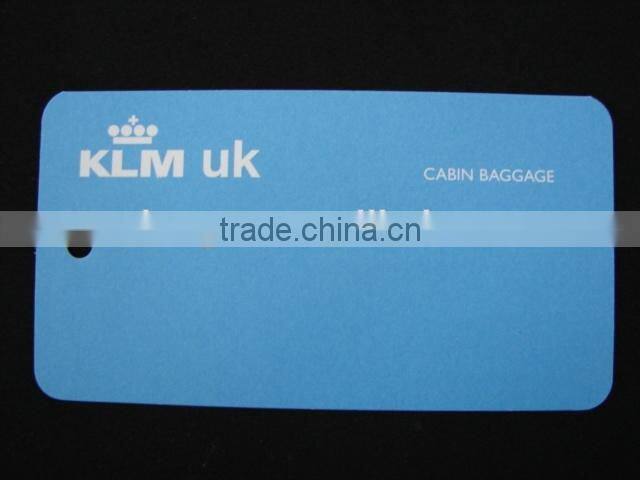 tough pvc baggage label