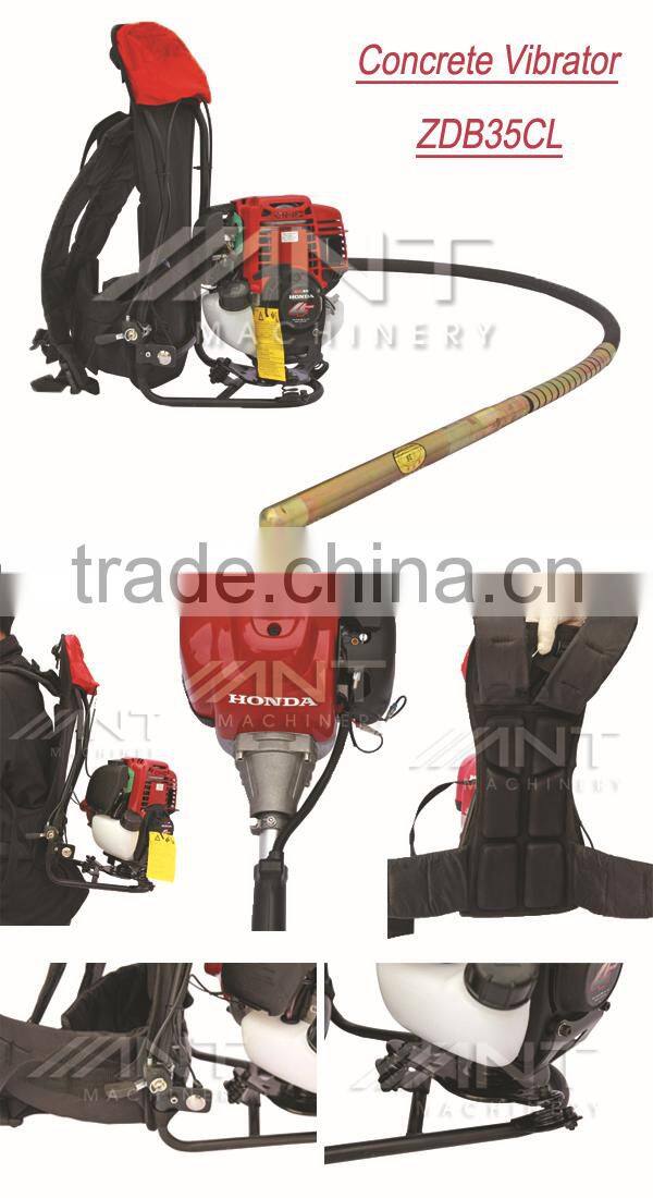 ZDB35CL China new design high quality construction machinery backpack concrete vibrator