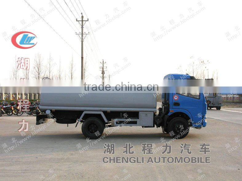 Dongfeng 180hps mini fuel tanker truck sale