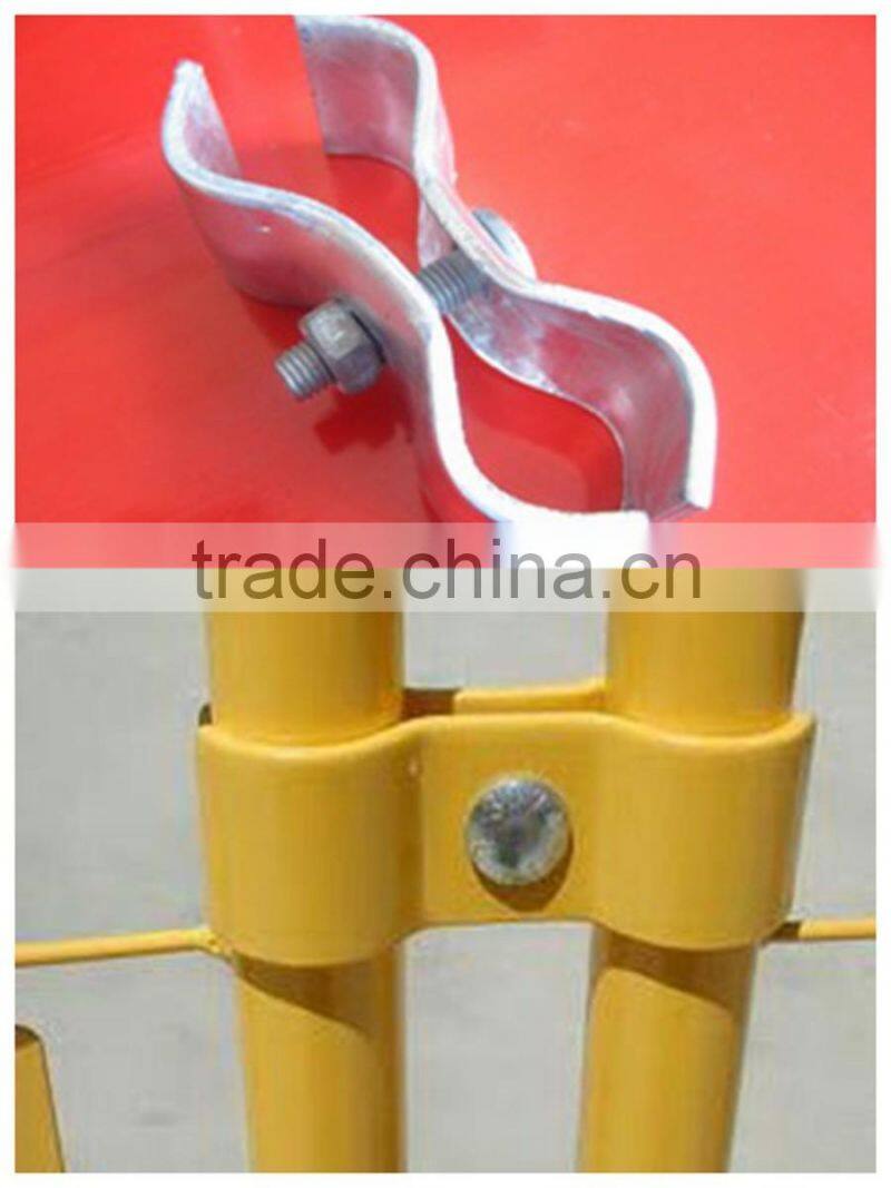 outdoor hot dipped galvanized pvc coated temporary fence