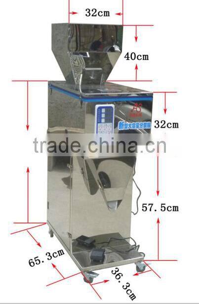 10-25bags/minute Automatic Tea leaves weigh and fill machine