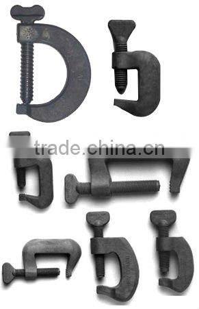 Thermoplastic clamps ( g-clamp ) for anodizing CB-1810 10CM /c-clamps