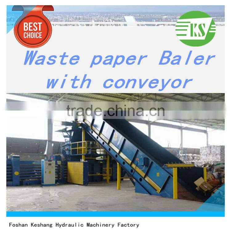 WX-200T Automatic Horizontal Baling Machine for Recycling Cardboard