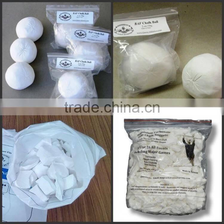 100% pure white kettlebell chalk powder
