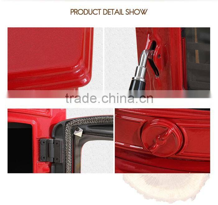 Enamel Wood Stoves style Wood Burning Stove with red colour