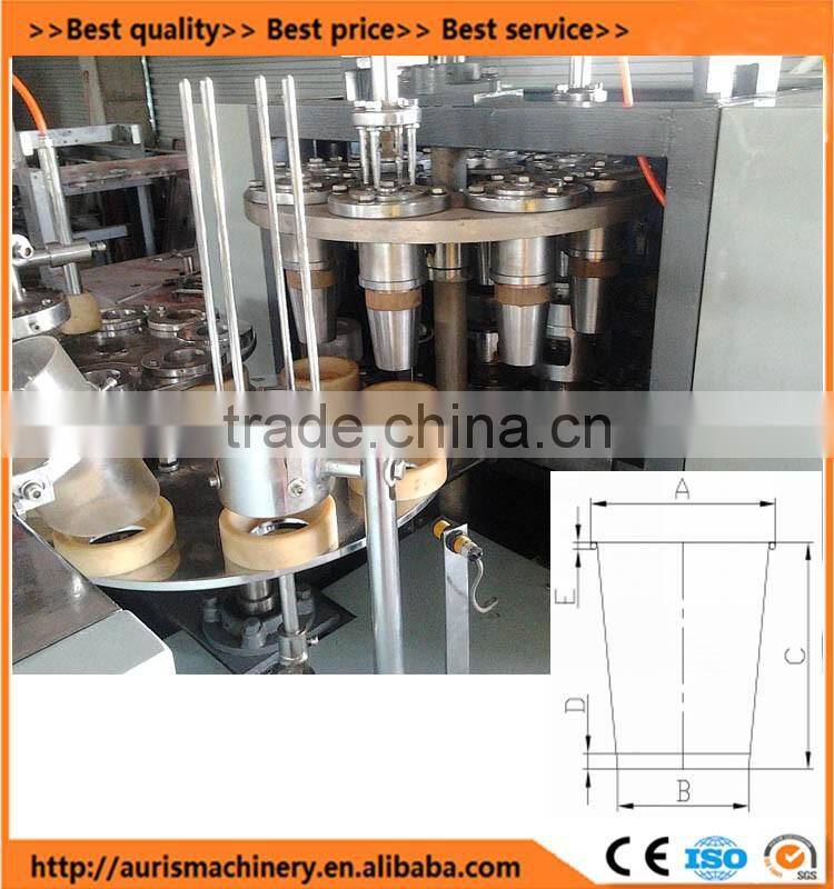 High quality and high speed paper cup machine price/paper cup forming machine on sale