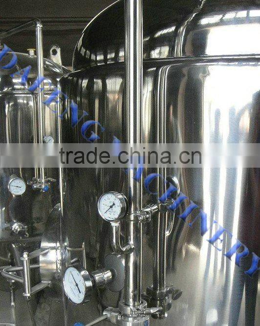 Stainless steel dimple jacket conical beer fermentation tank