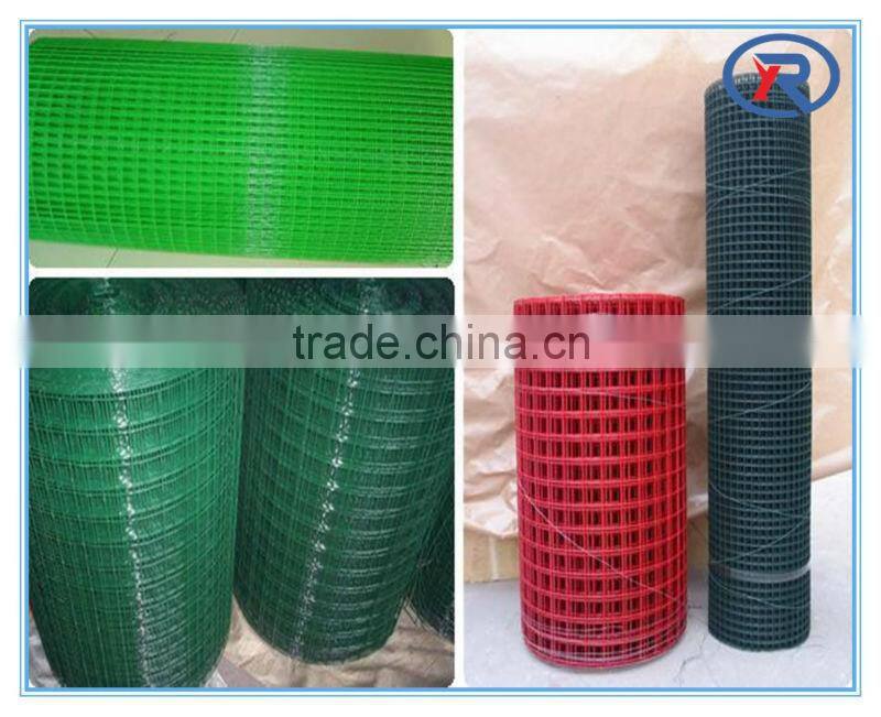1/2" pvc coated welded wire mesh fence from china factory