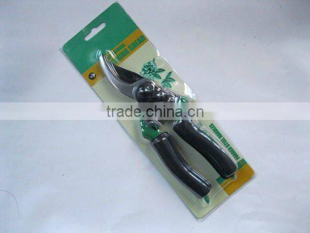 HEAVY DUTY PRUNING SHEARS 8" SOFT GRIP HANDLES IDEAL FOR GARDENING