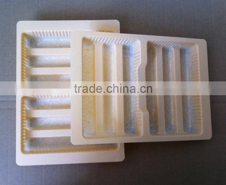Customized ampoules vials plastic pharmaceutical packaging tray