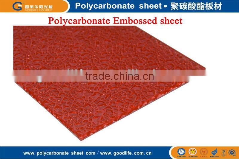 polycarbonate Embossed sheeting
