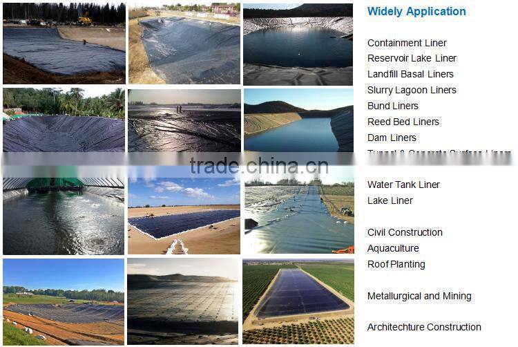 1mm 2mm hdpe liners geomembrane plastic extruder machine