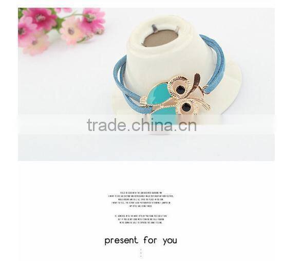 Fashion personality vintaged owl bracelet jewelry wholesale