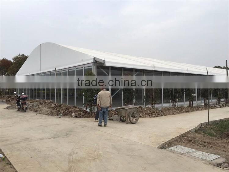 Best quality 20m outdoor arcum shaped commercial marquee tent event for sale
