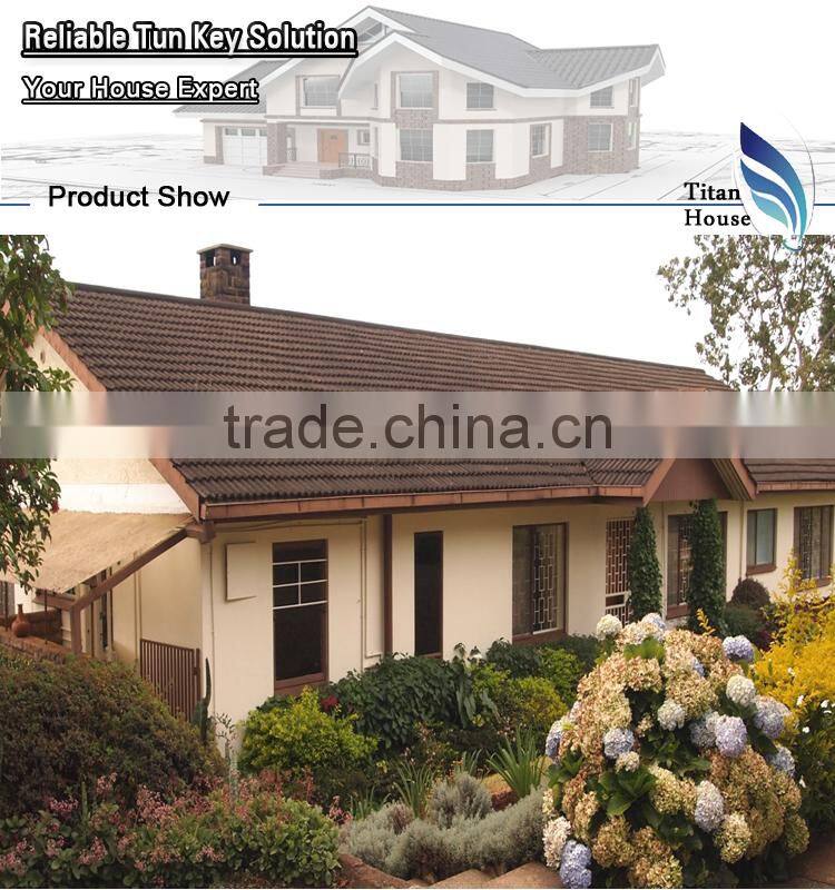 Low Cost Export Steel Structure Luxury Prefab House Designs for Kenya