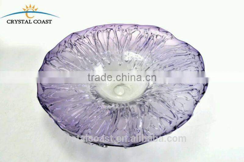 wholesale cheap star shape colored glass cake plates;melamine elegant dinner glass plates for chocolate and candy and cake decor