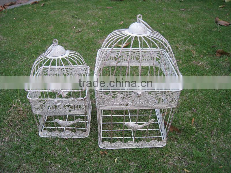 New Vintage Classical Metal Wedding Decor Bird Cages