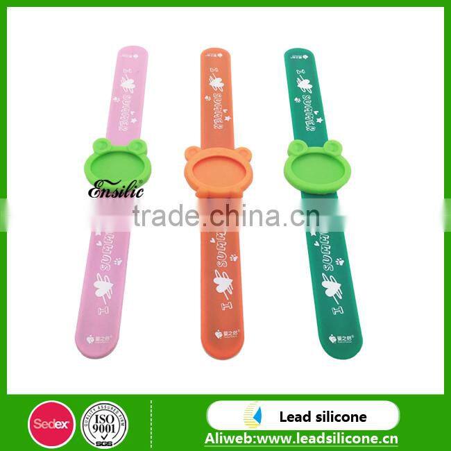 Without Clocks And Watches Silicone Children Slap Watch