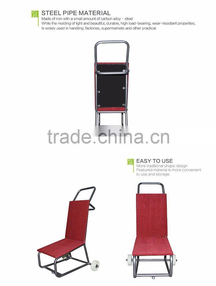 manufacturer price hand pushing trolley for luggage and cleaning used