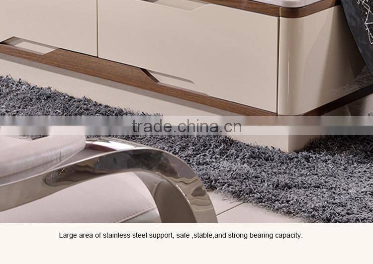 C386 Home Furniture Marble Top Tea Table With Coffee Table