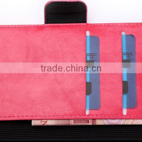 Slim Flip Covers PU Leather Case With Front View Window for iPhone 6