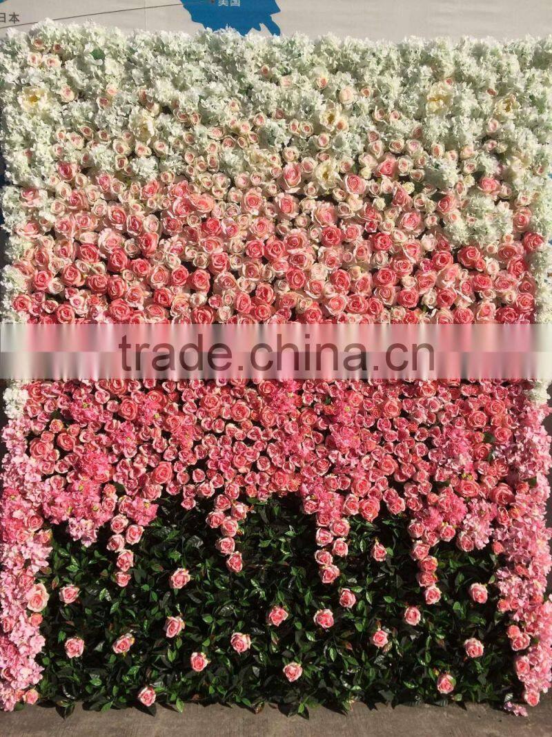 SJLJ013173 wedding supplier direct selling artificial flower for wall decoration