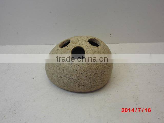 Wholesale and promotion sandstone bathroom accessories brands products 2015 new design
