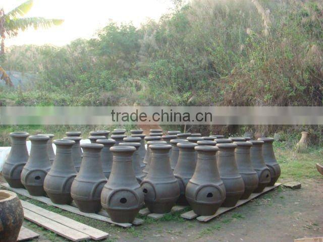 terracotta charcoal grill for ourdoor bbq