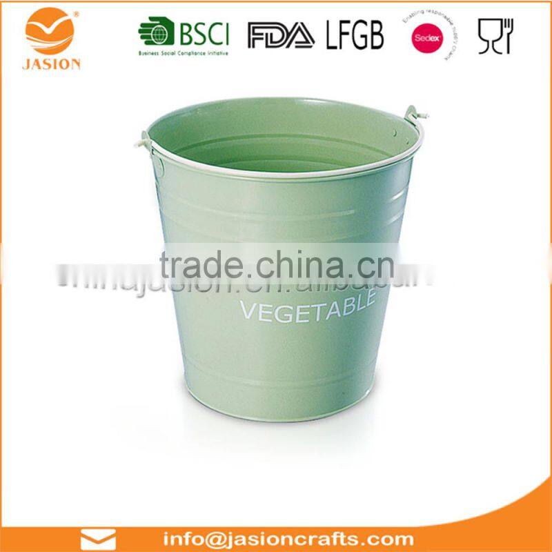 Metal powder caoting laundry basket Clothes bucket