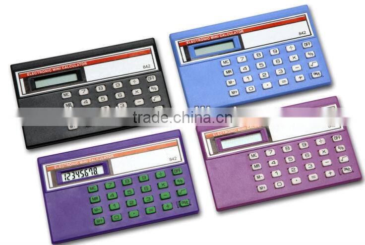 leather notebook with calculator and pen holder