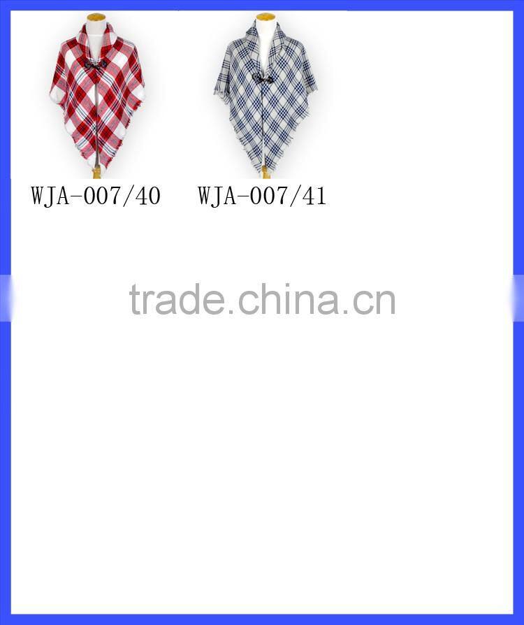 2016 Bohemia Knitted Shawl Winter Shawl And Poncho Vintage Baby Girls Shawls