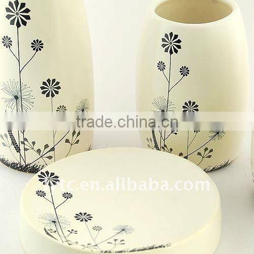 fresh style ceramic sanitary ware bathroom set
