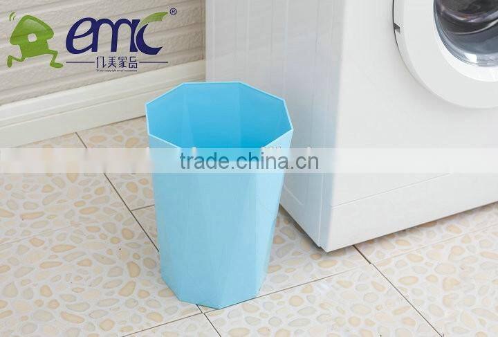 Bright colored polygon dustbin