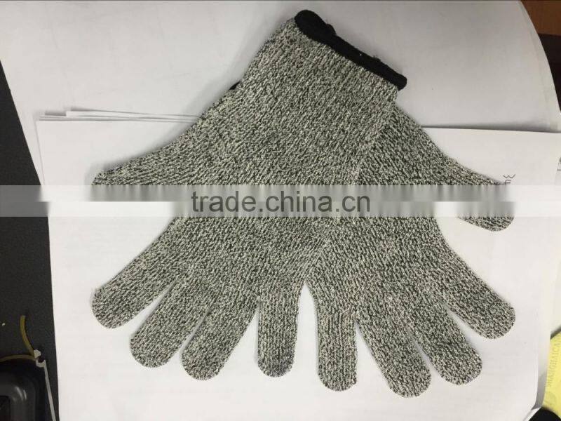 Cut Resistant Gloves - High Performance Level 5 Protection, Food Grade. Size Medium,