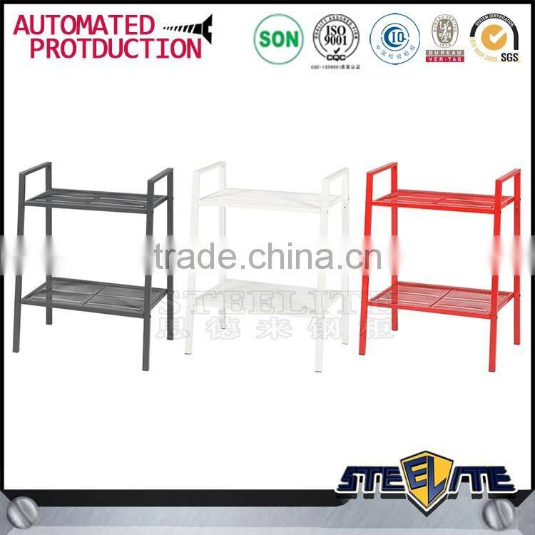 Steel flower display rack comic book display rack