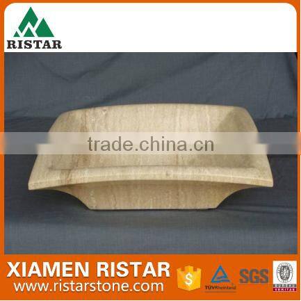 Cheap square marble stone bathroom basins and stone sinks RAT-SB010