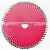 dia105mm-230mm high quality diamond saw blade with turbo wave blades