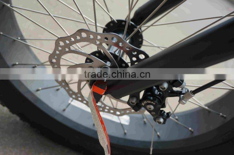 Green Power 48V 500W fat tire small folding electric bike for wholesale