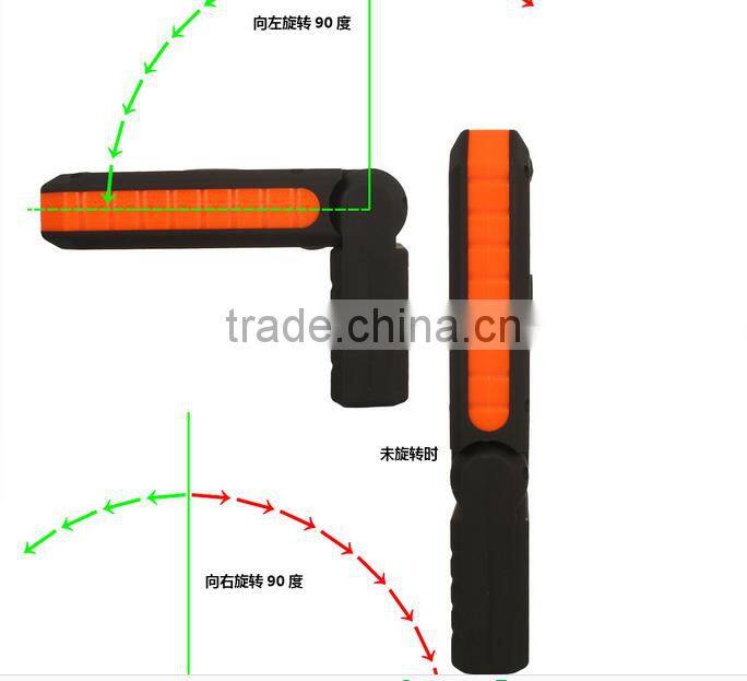 new 3led foldable cob plastic work light with magnet led working light with hook