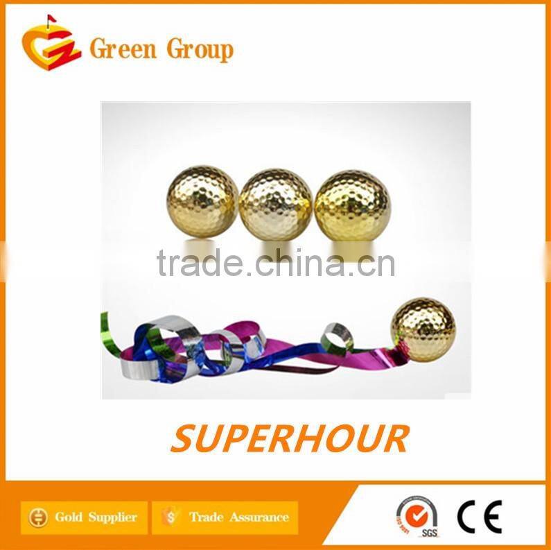 Customized golf metal balls