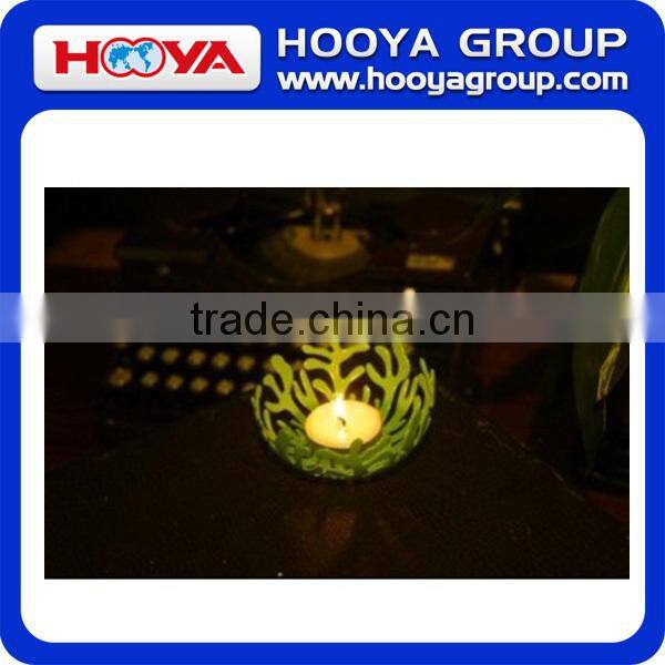 Dia 9cm Hollow Out Metal Candle Holder/Candle Stick for Home Decoration