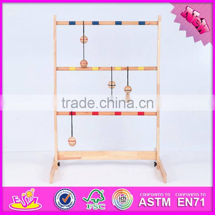 2016 Outdoor garden wooden bowling game W01A181