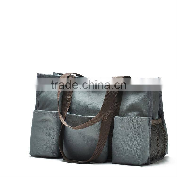 Simple Design Nylon Diaper Bag Baby Nappy Organizer Bag