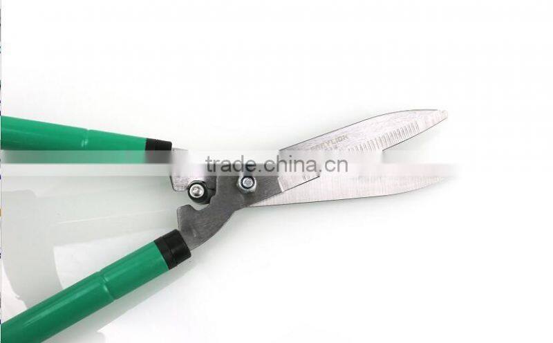 BERRYLION high carbon steel super light telescopic hedge shear with rubber handle