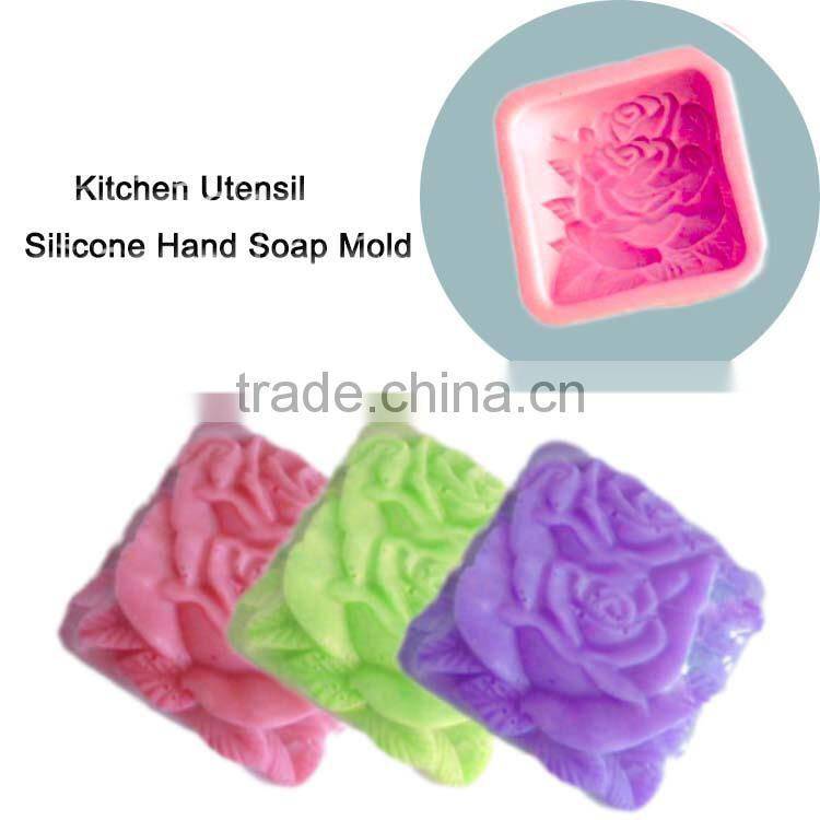 Bulk soap items decorative 3d pattern mold loaf silicone mold soap